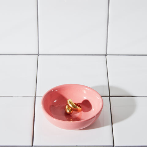 Quiet Town x Felt + Fat: Ring Bowl, Phlox