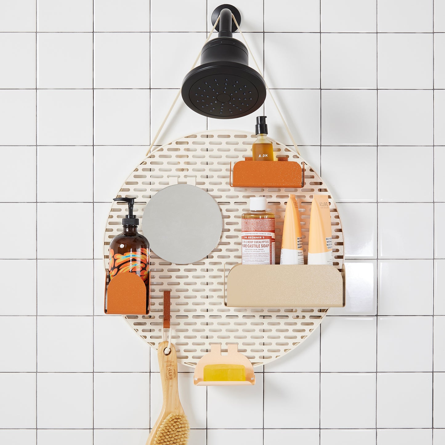Single Bottle Basket Clay