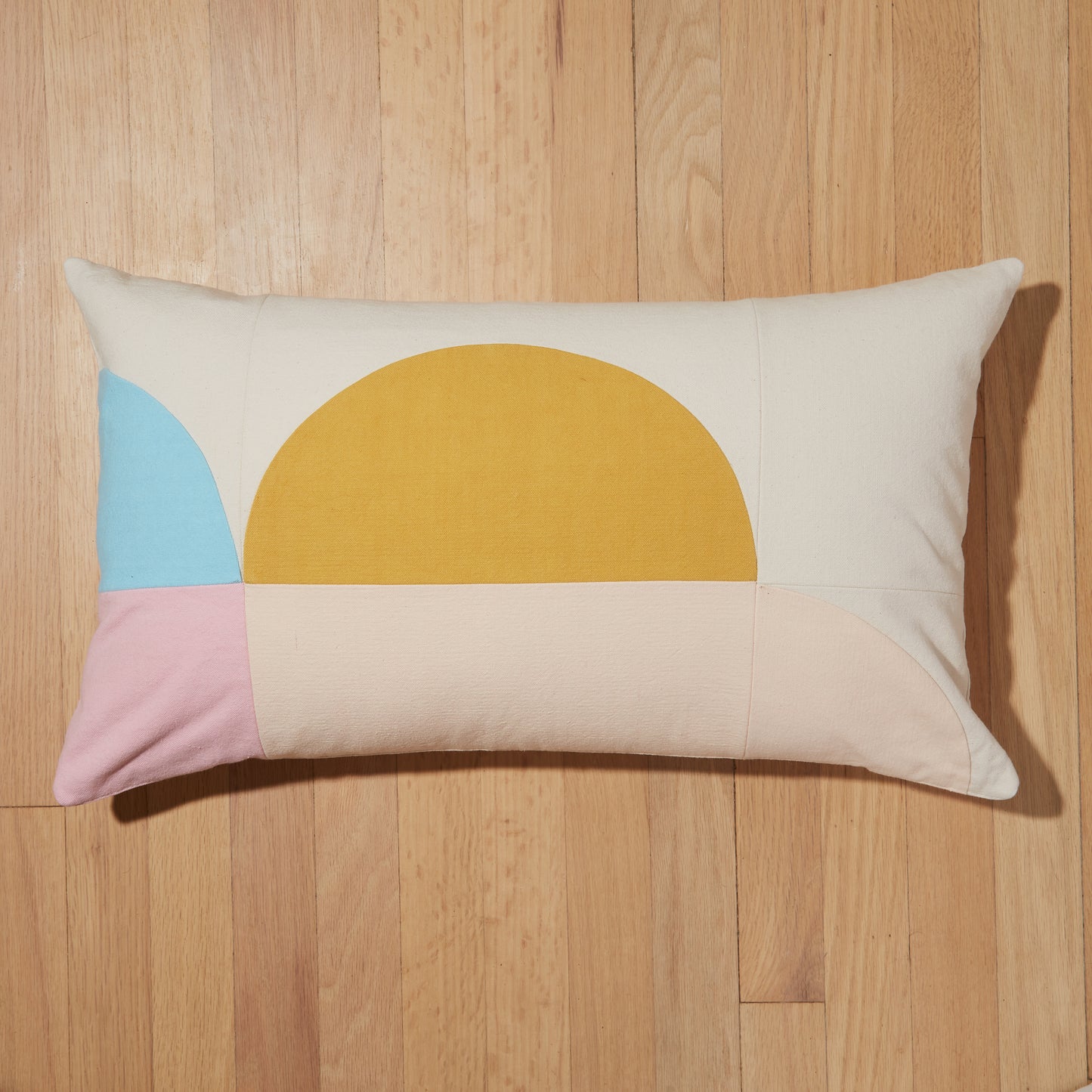 Re:Canvas Arco Canyon Lumbar Pillow Top shot on floor
