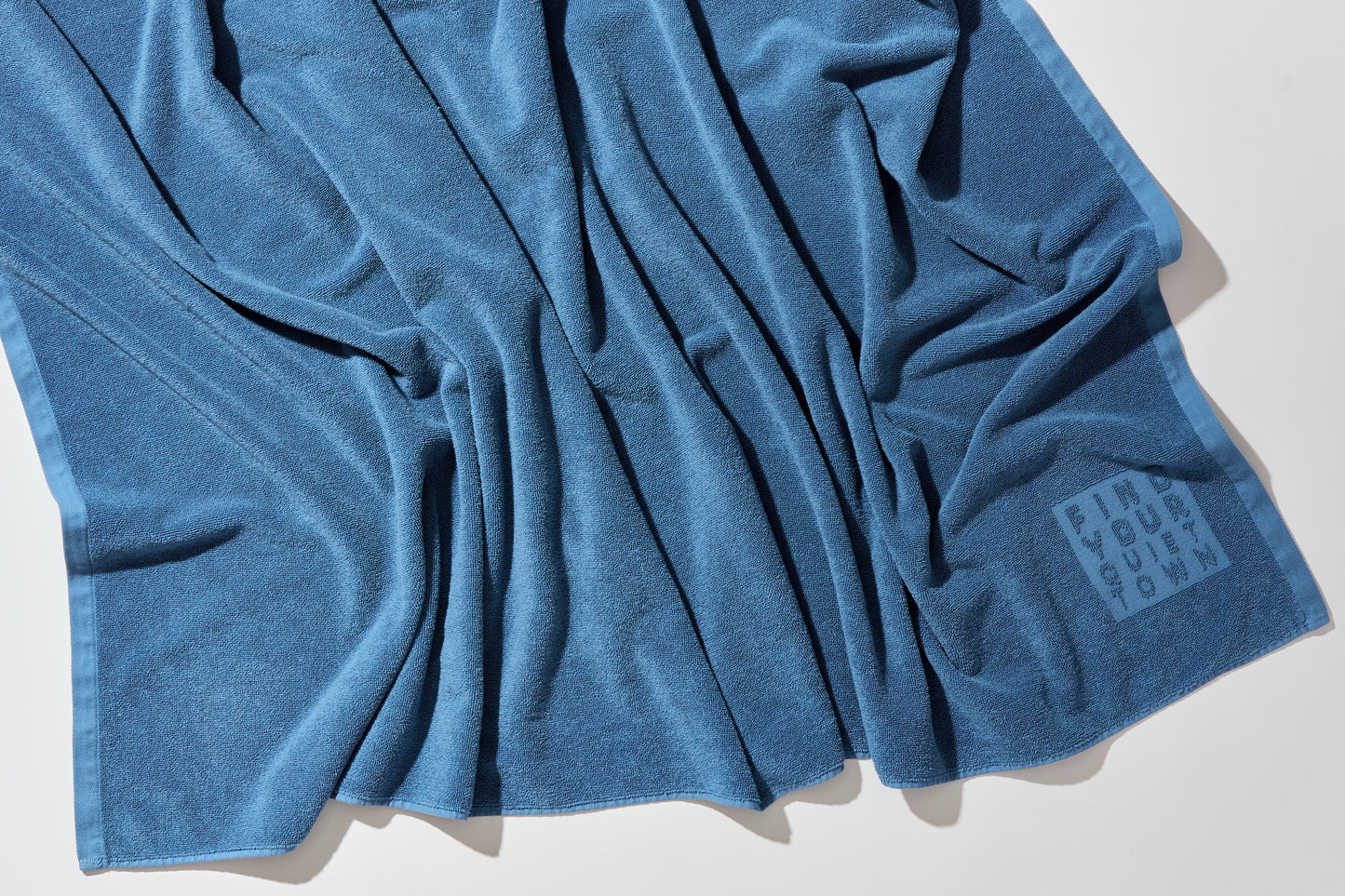 Quiet Towel Atlantic top shot crumpled on floor