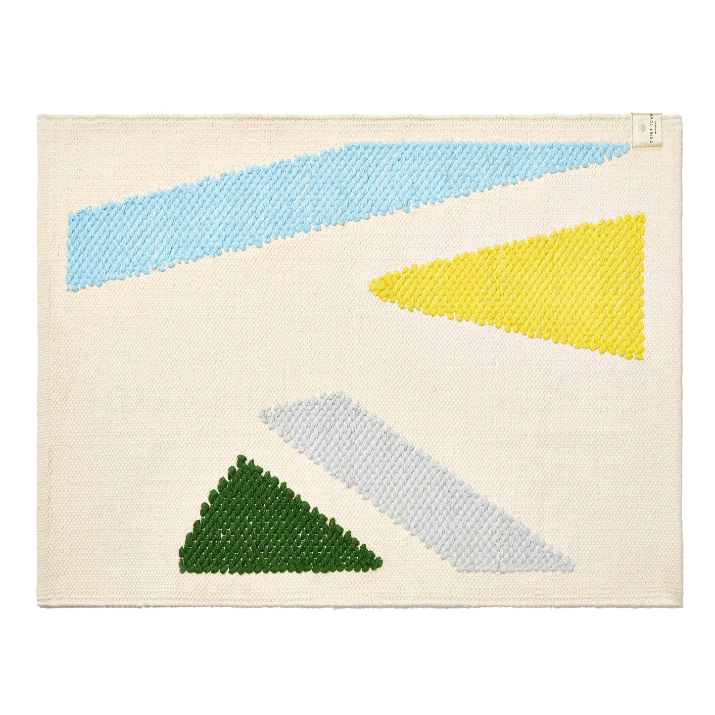 Ataco Sky Bath Rug top shot flat on the floor