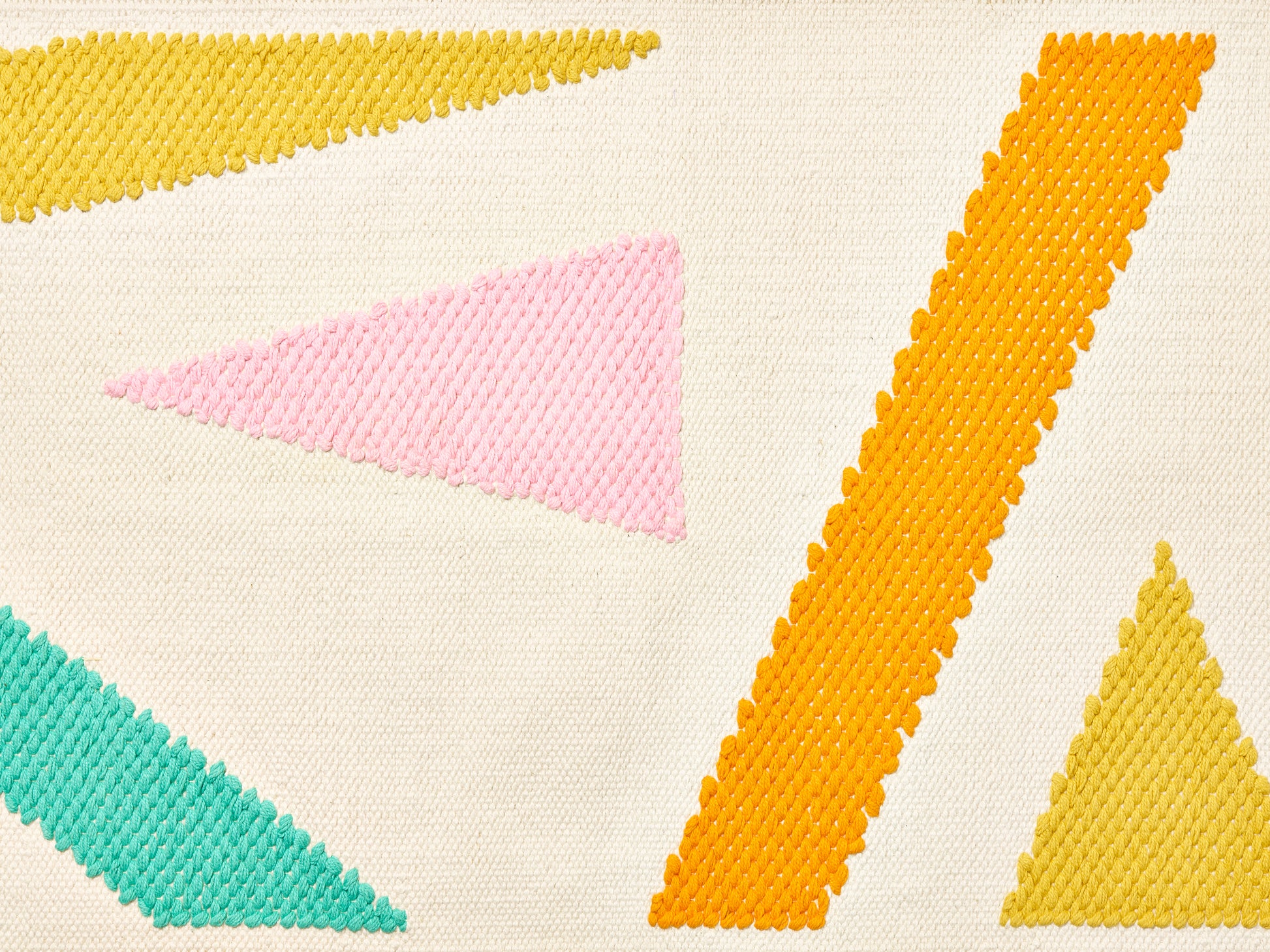 Ataco Canyon Bath Rug close up view of mat texture