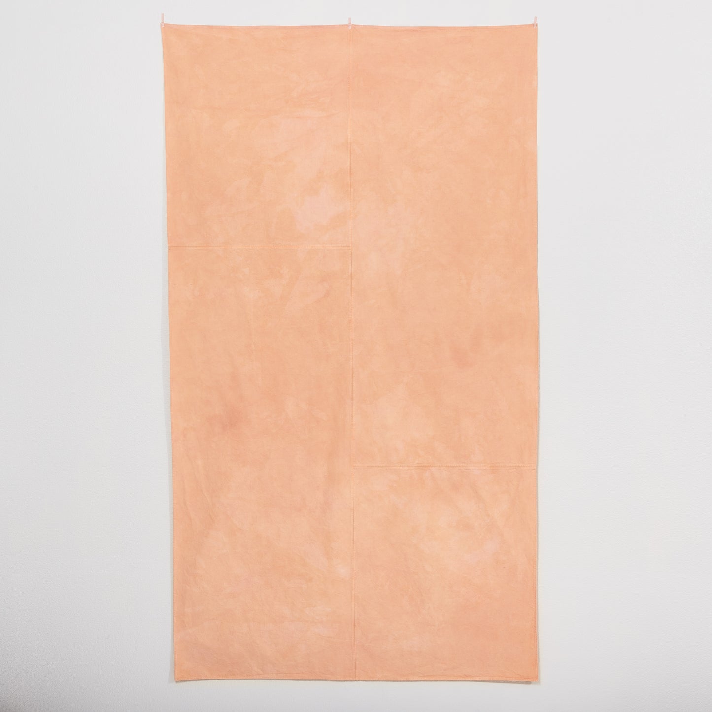 Naturally Dyed Tablecloth for 8 in Madder top shot