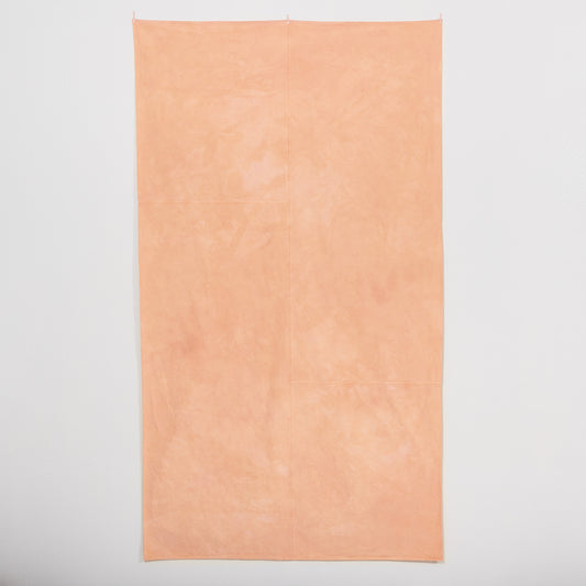 Naturally Dyed Tablecloth for 8 in Madder top shot