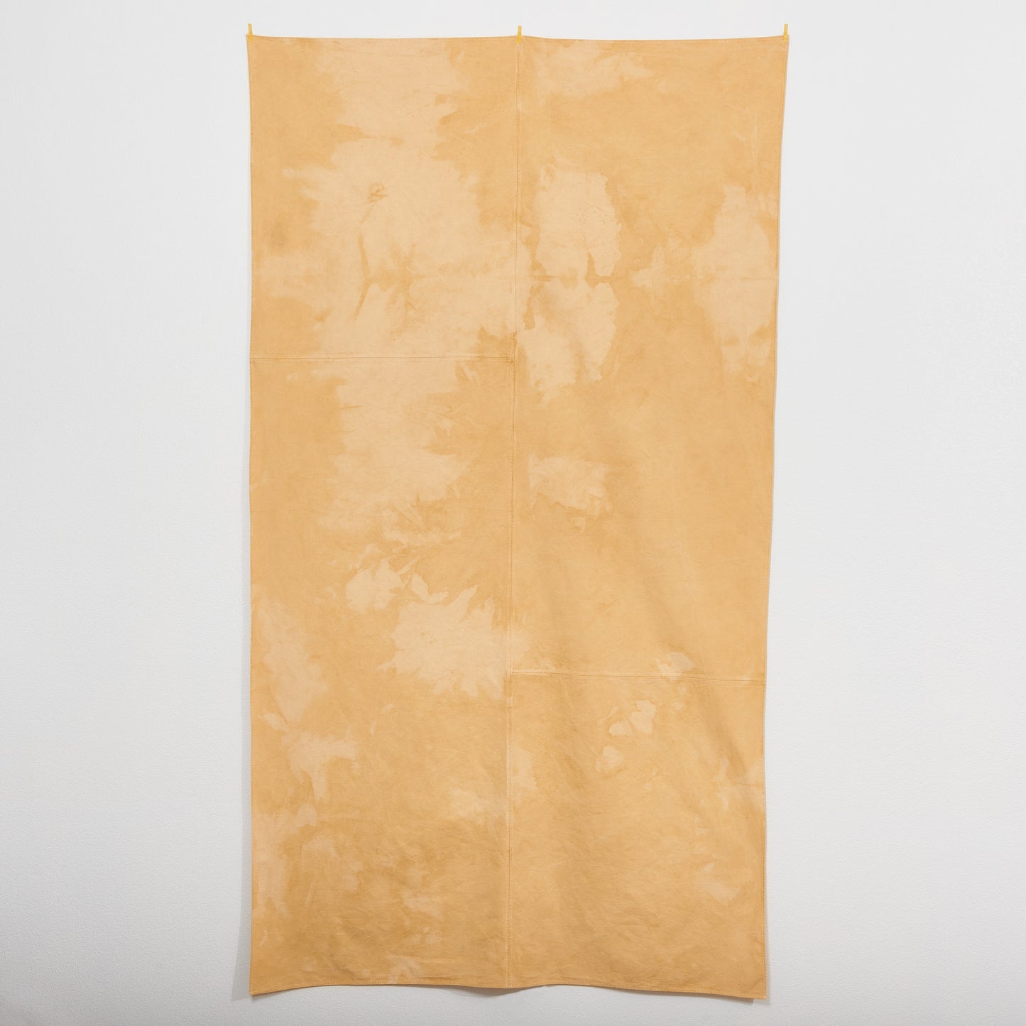 Naturally Dyed Tablecloth for 8 in Eucalyptus top shot