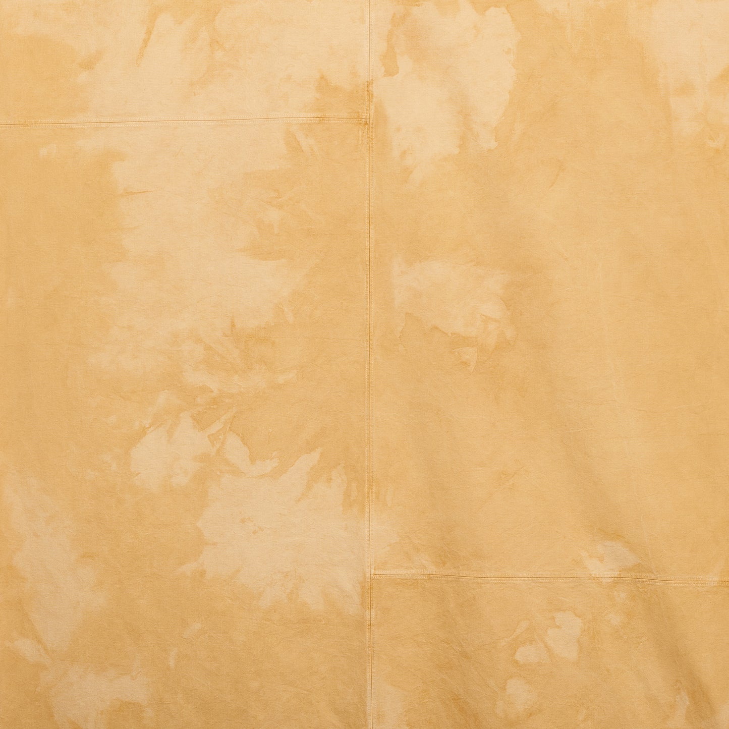 Naturally Dyed Tablecloth for 8 in Eucalyptus detail view