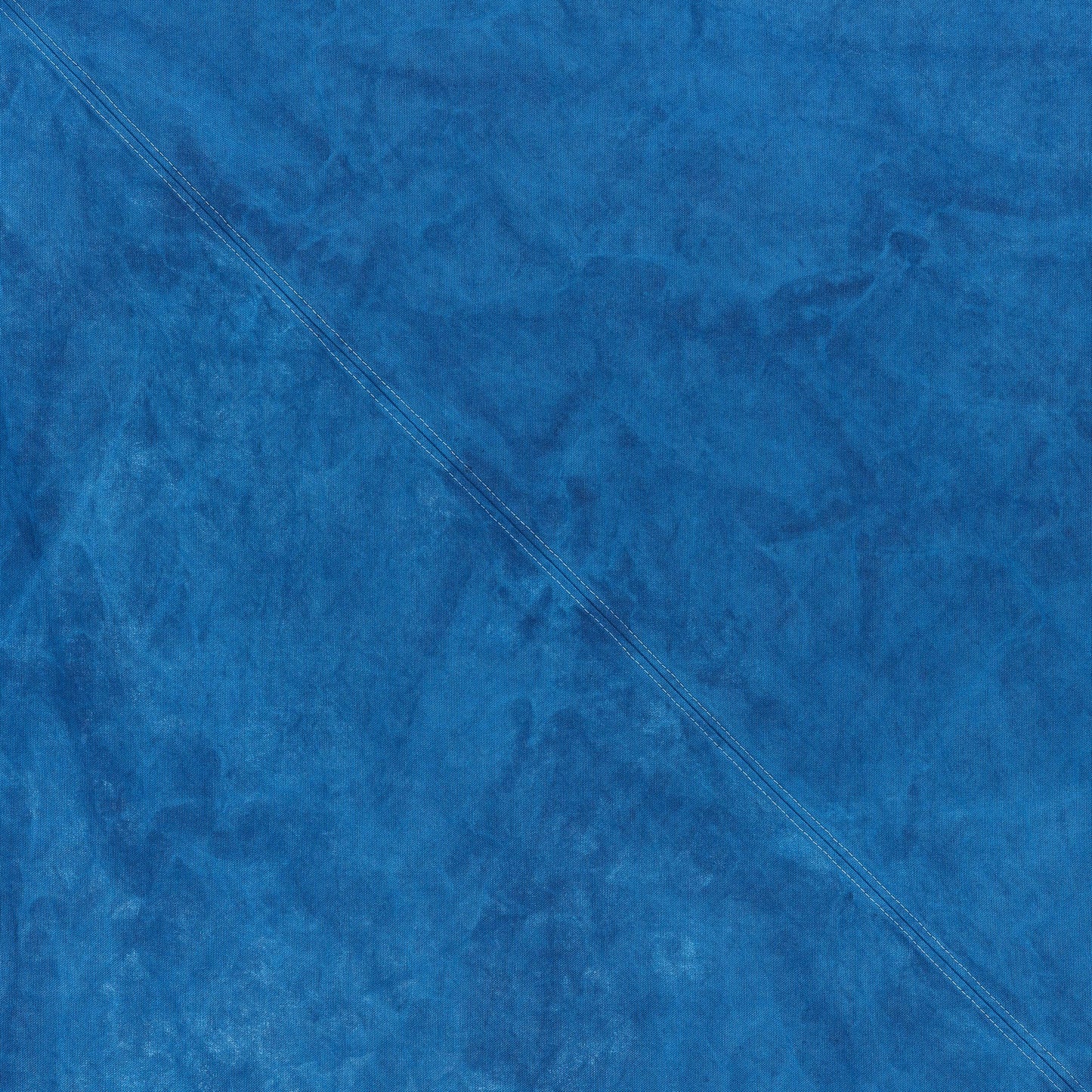 Naturally Dyed Tablecloth for 4 in Indigo detail view