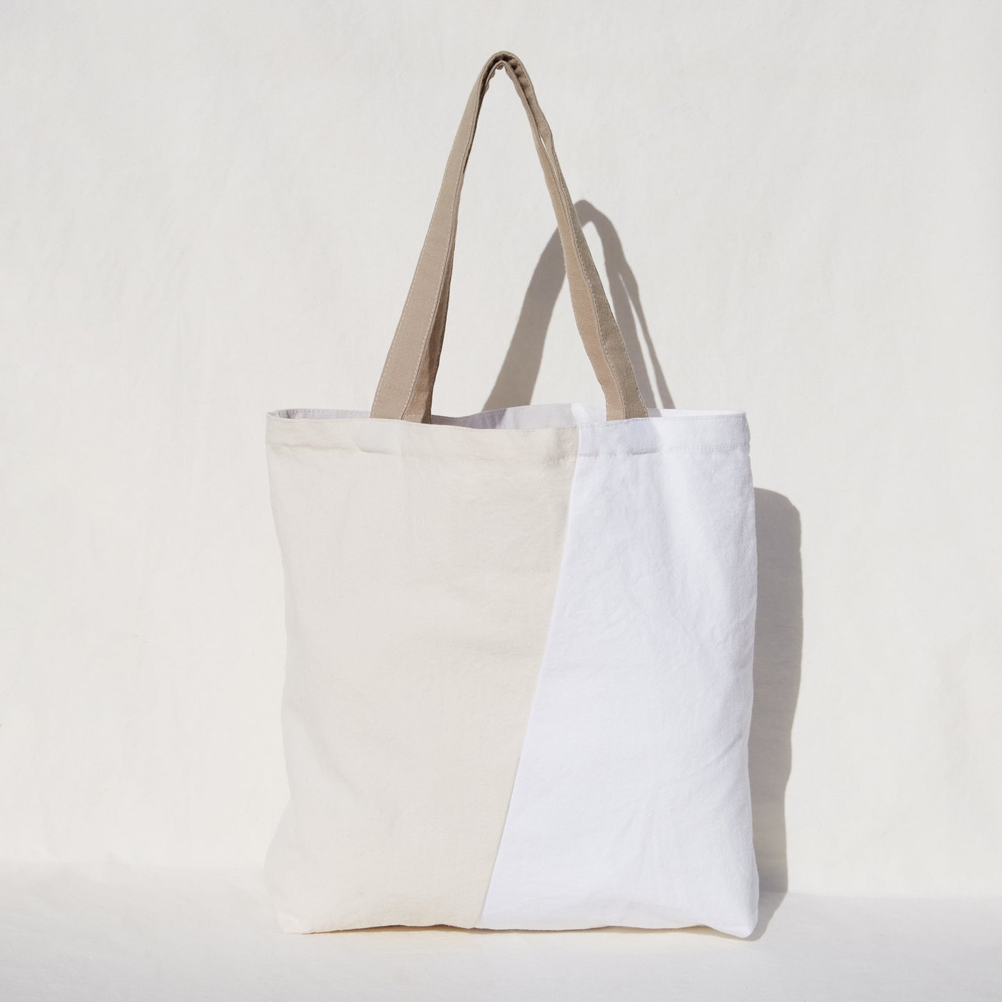 Re:Canvas Tote Sand back view