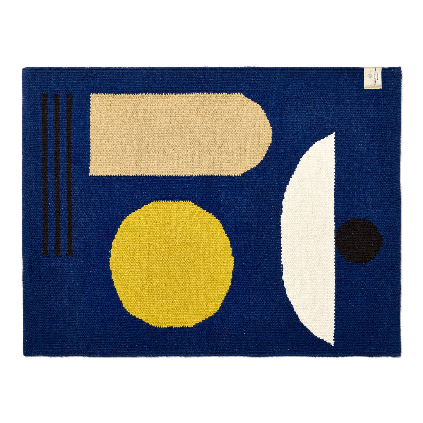 Arco Dusk Bath Rug top shot flat on the floor