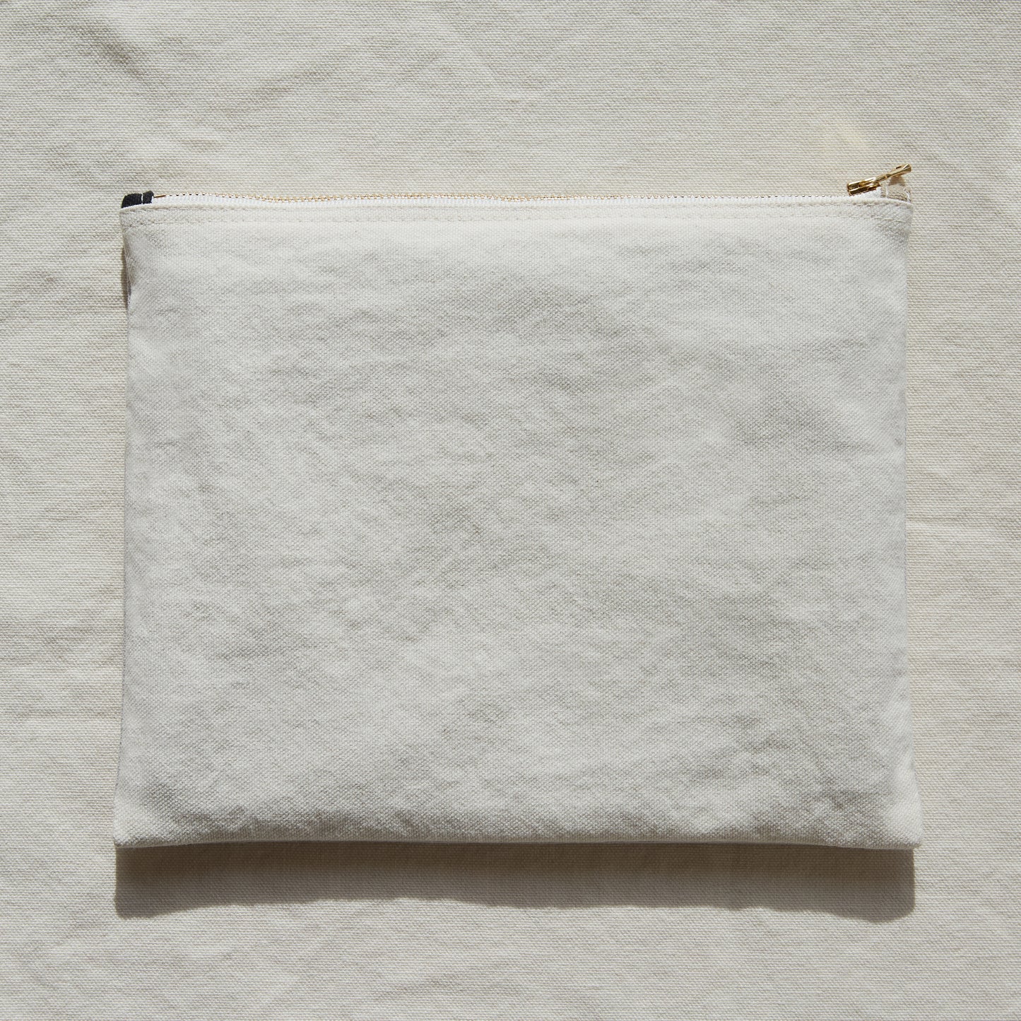 Re:Canvas Pouch Sand Front view