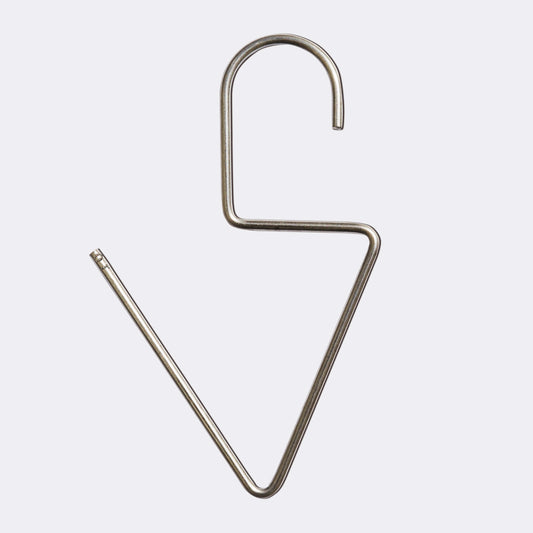 Venice Hook Stainless flat on floor