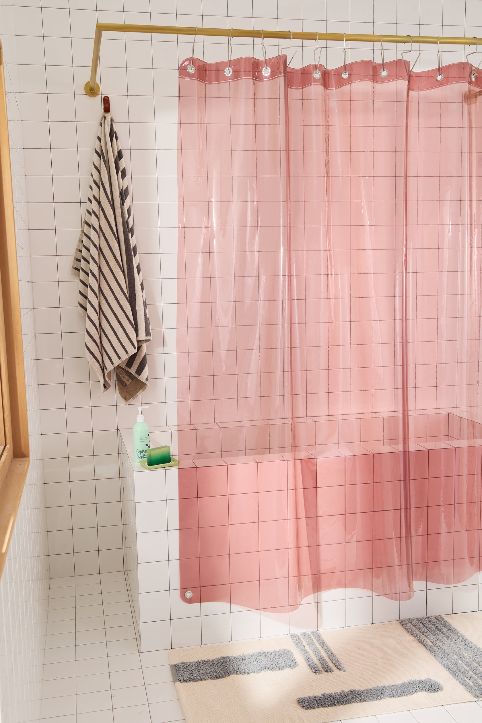 Quiet Town Sun Shower Curtain