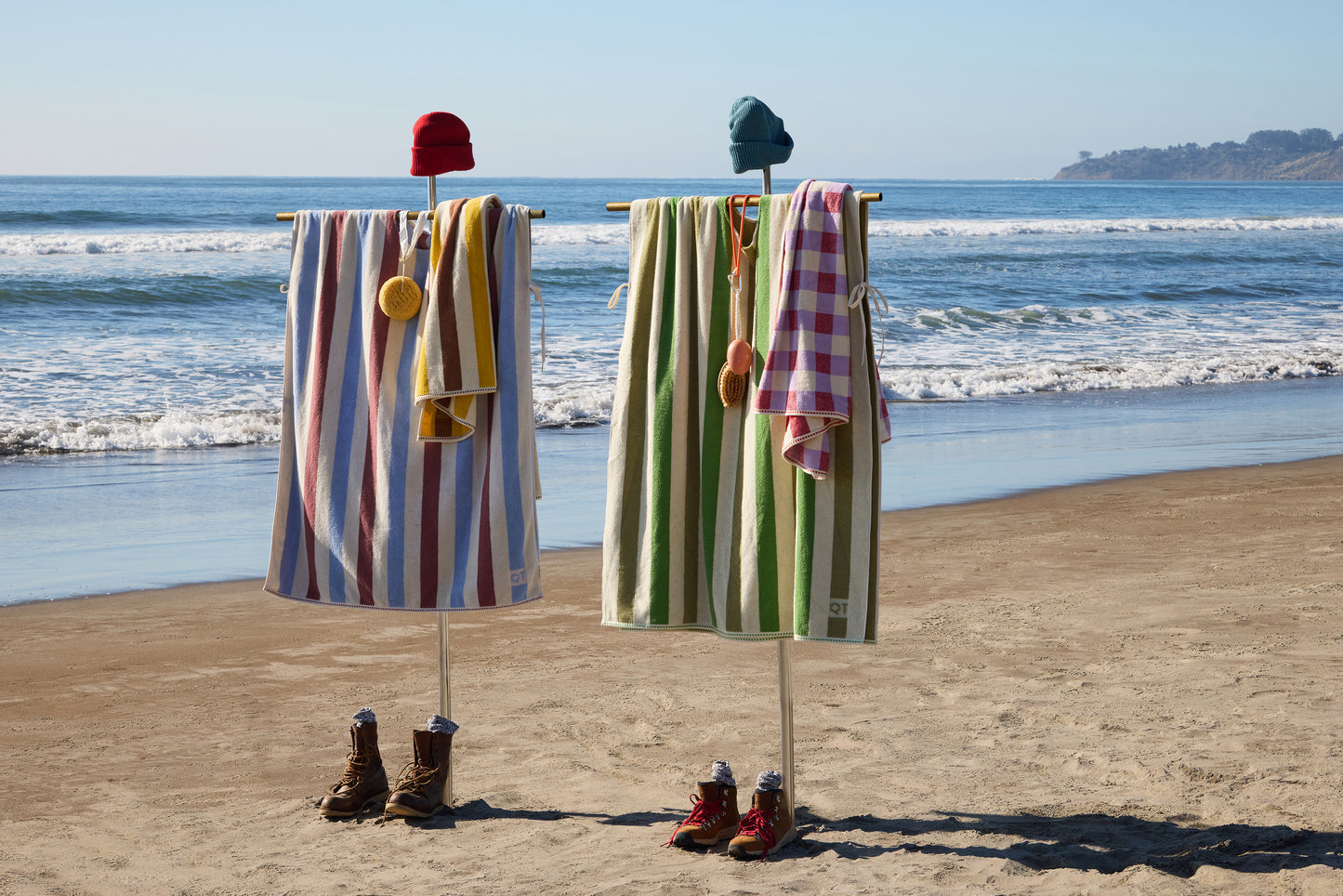 Winter Poncho in Atlantic