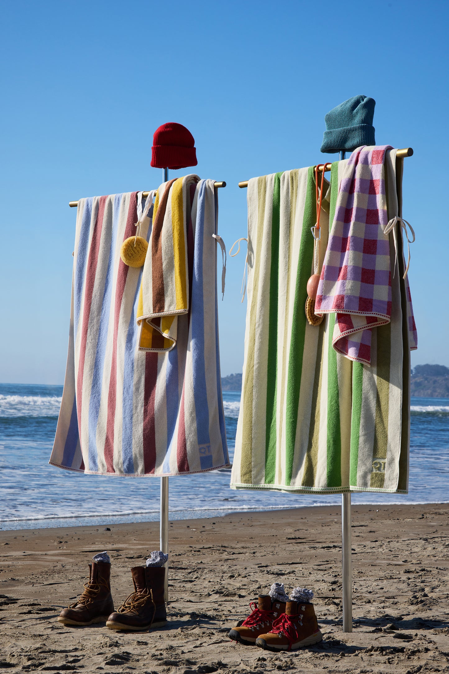 Winter Poncho in Atlantic