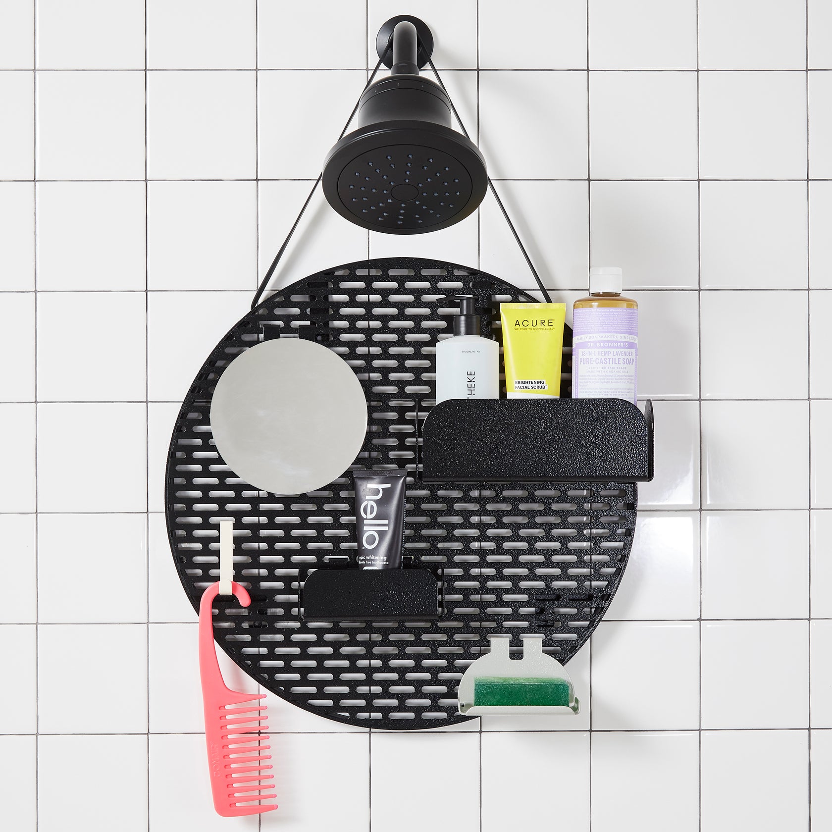The Spot Night Ride | Black Shower Organizer | Quiet Town