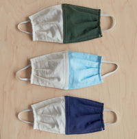 Pine Adult Masks flat on floor