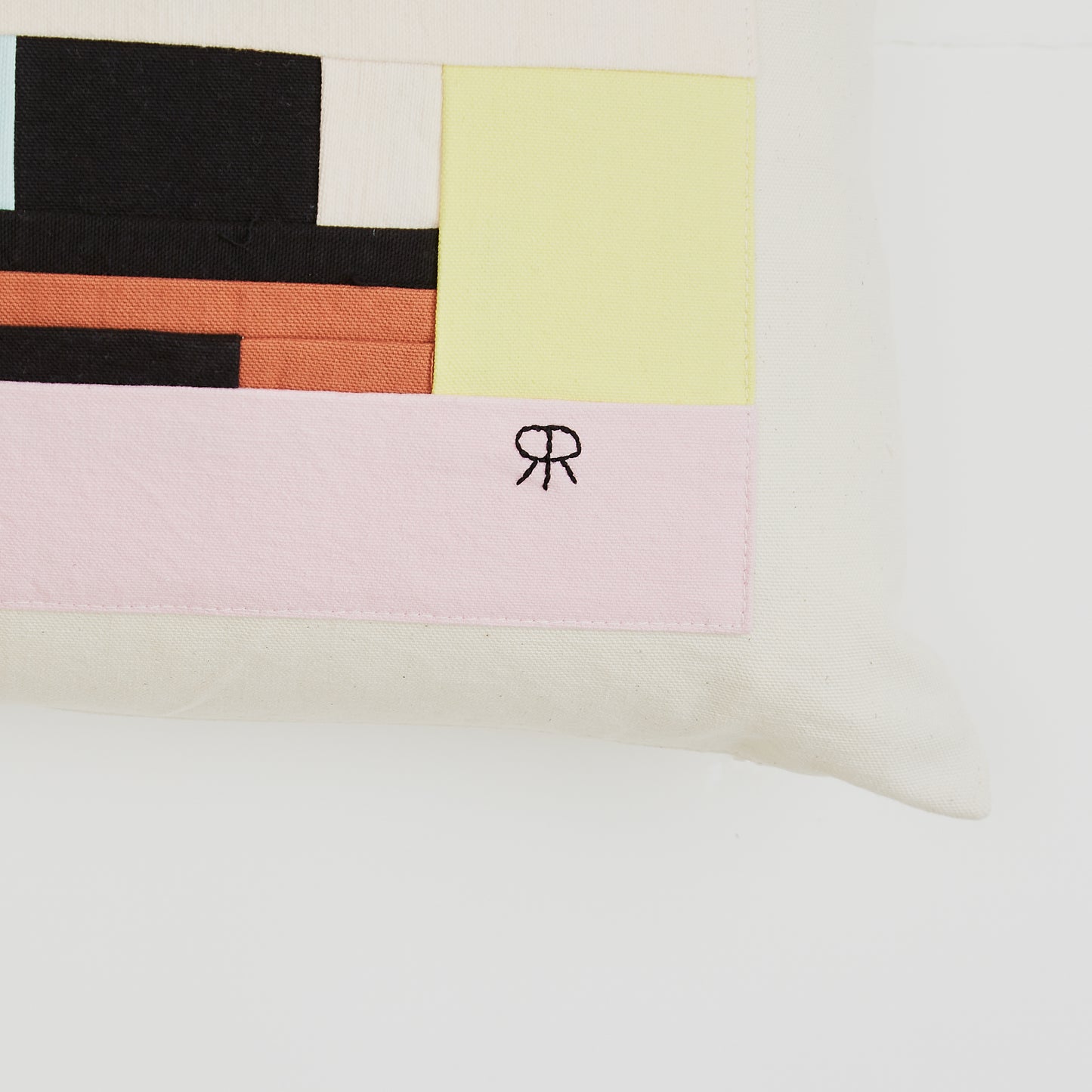 Re:Canvas x Rebeca Raney detail view of RR logo