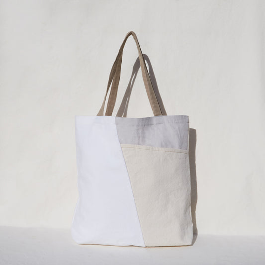 Re:Canvas Tote Sand front view