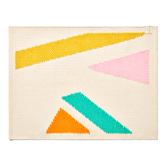 Ataco Canyon Bath Rug top shot flat on the floor