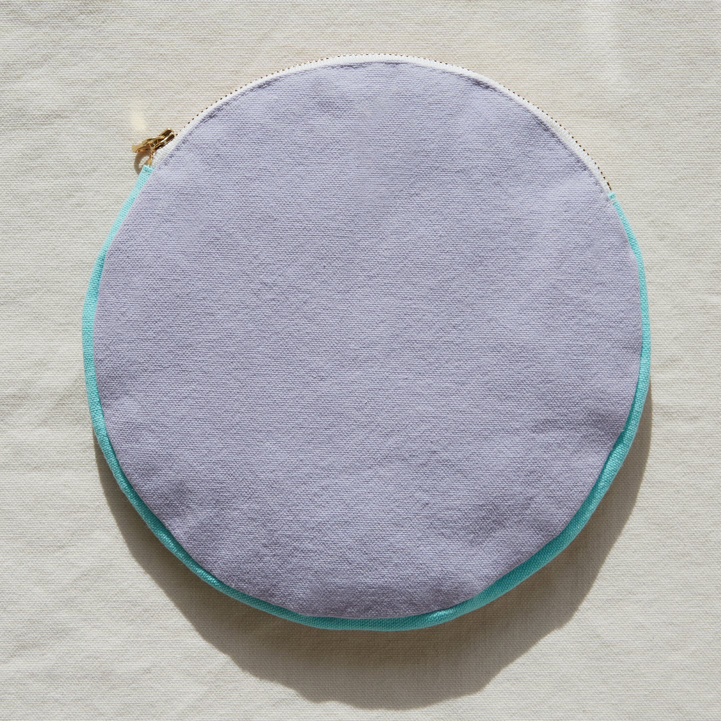 Re:Canvas Circle Pouch Clay