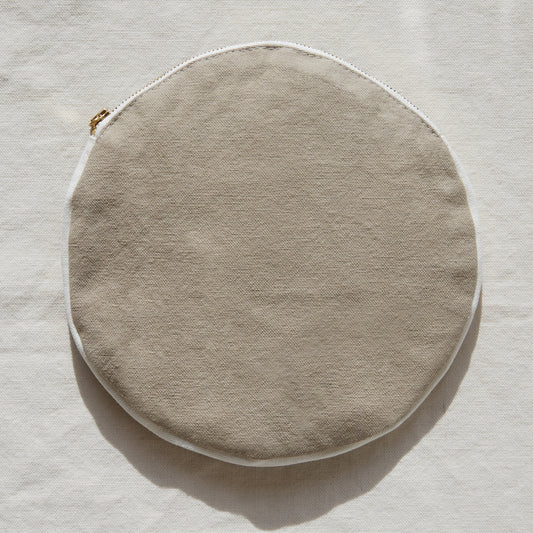 Re:Canvas Circle Pouch Desert front view