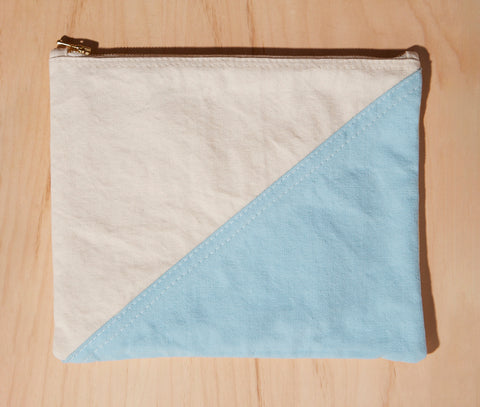 Re:canvas "Threes" Pouch in Morning Hike
