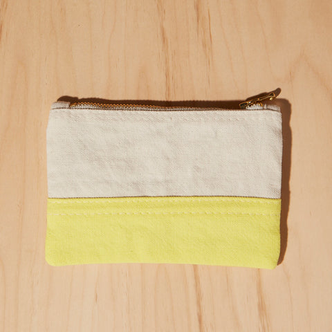 Re:canvas "Threes" Pouch in Morning Hike