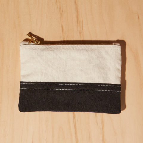 Re:canvas "Threes" Pouch in Dusk