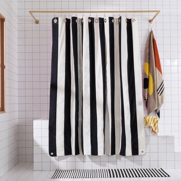Amazon.com: FZDHHY Black and White Shower Curtain Set Home